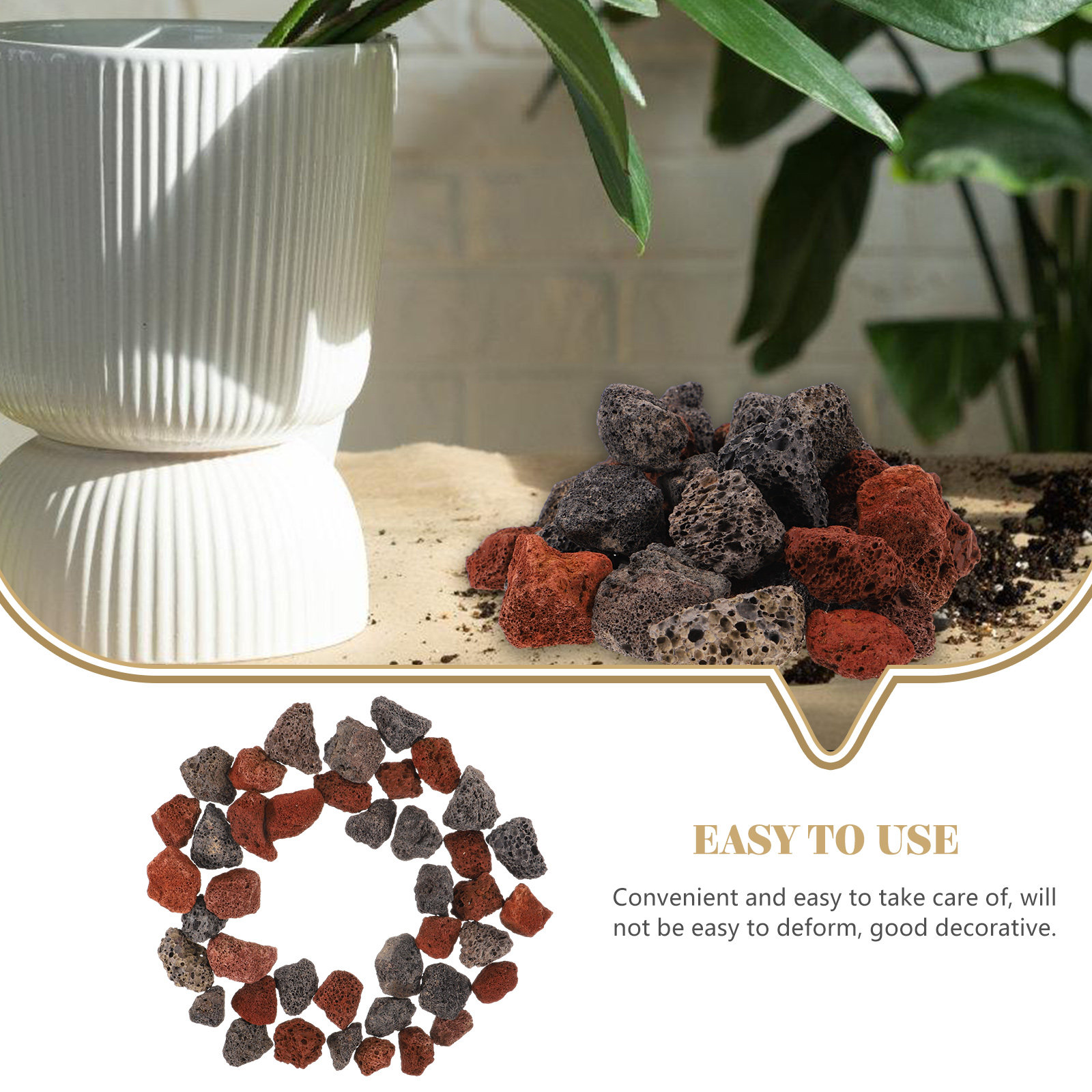 1Set Decorative Stones Aquariu - Aquarium Fish Accessories recension och pris