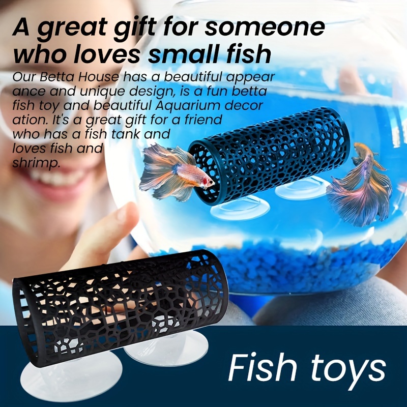 Betta Fish Hideaway Tunnel 1pc - Aquarium Fish Beautiful recension och pris