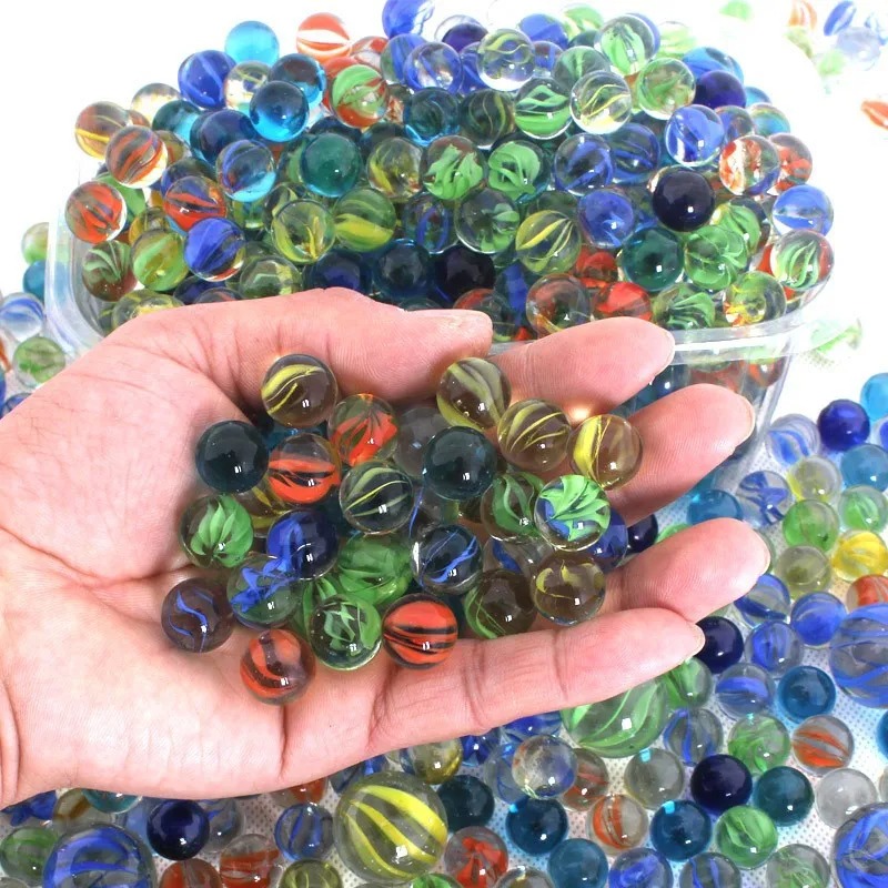 50Pcs 14mm Colorful Glass Marb - Aquarium Fish Accessories recension och pris