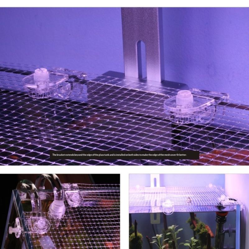 【BA】1Pcs Fish Tank Net Anti Ju - Aquarium Fish Jumping recension och pris