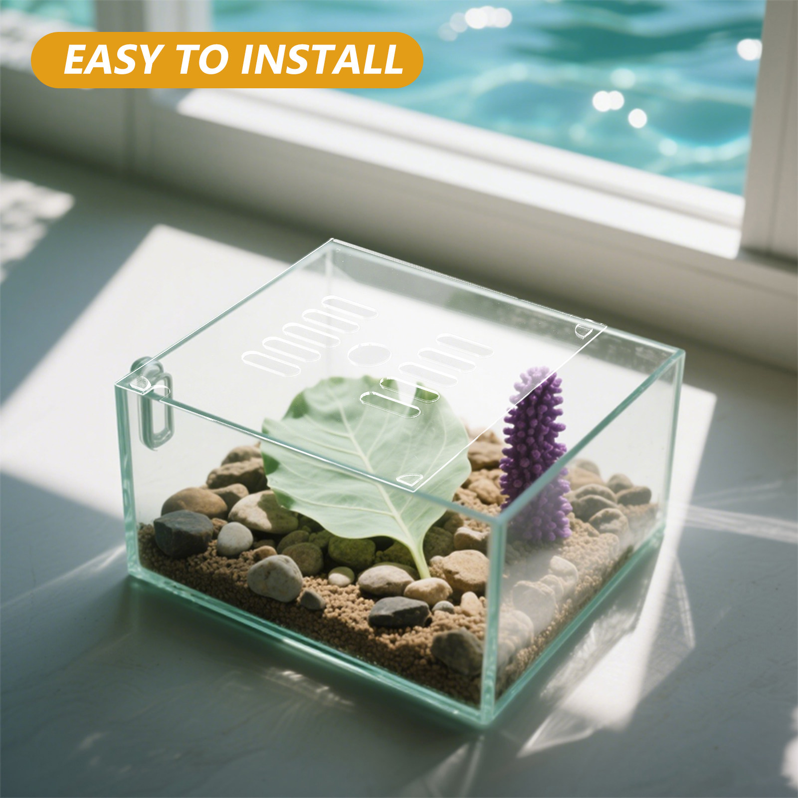 2Pcs Fish Tank Lid Acrylic 15C - Aquarium Fish Jumping recension och pris