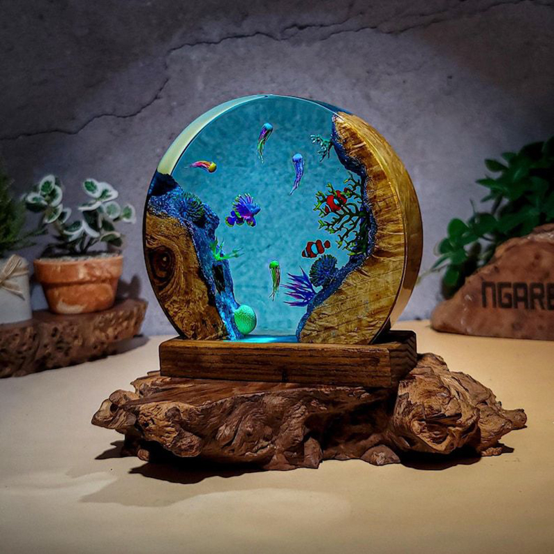 Ocean Aquarium Organism Resin  - Aquarium Fish In recension och pris