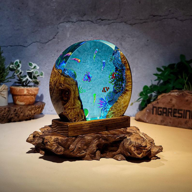 Ocean Aquarium Organism Resin  - Aquarium Fish In recension och pris