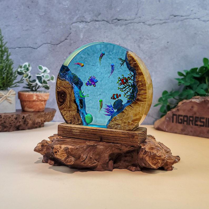 Ocean Aquarium Organism Resin  - Aquarium Fish In recension och pris
