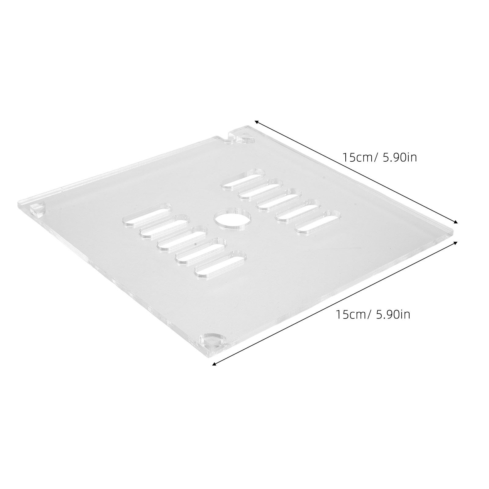2Pcs 15Cm Acrylic Aquarium Dom - Aquarium Fish Jumping recension och pris