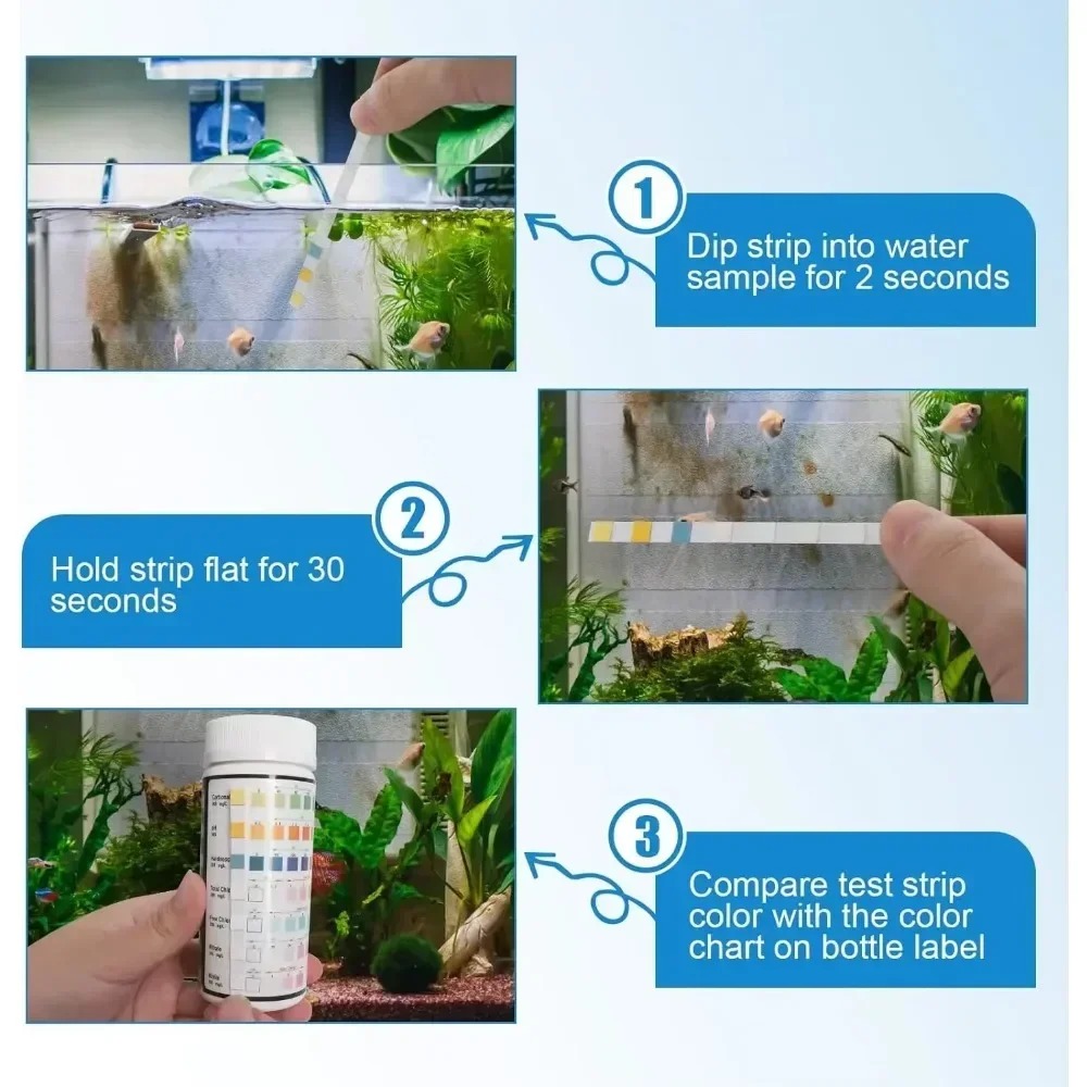 Aquarium Test Strip  PH Qualit - Aquarium Fish Breeding recension och pris