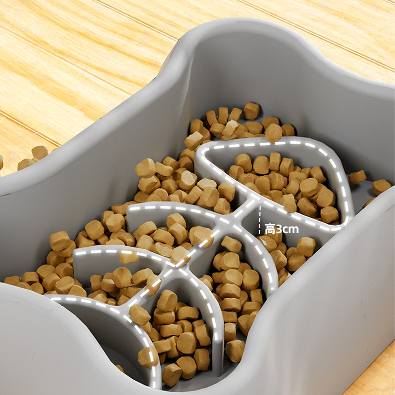 Pet Dog Slow Feeder Bowl Puppy - Royal Canin Food Medium recension och pris